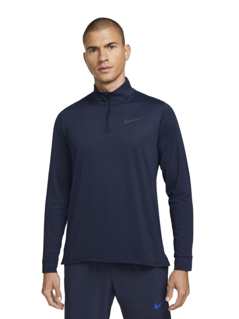 Nike Men's Navy Quarter-Zip Pullover